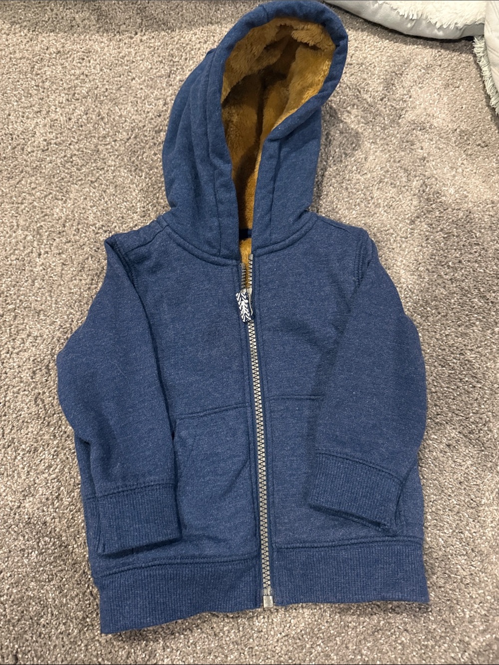 Carters zipper hooded jacket